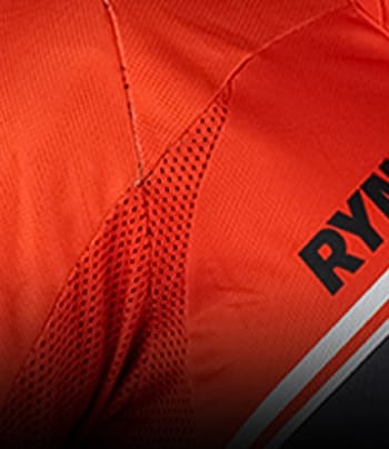 Rynox Frontier Pro Offroad Jersey three material construction